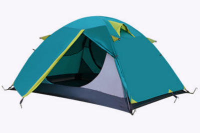Double Layer Four seasons aluminum pole Camping tent for two persons