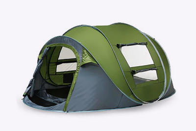 Quick-open tent
