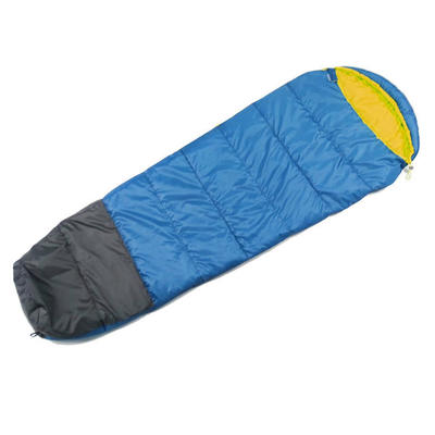 Mummy Sleeping Bag – 3 Season Ultralight Sleeping Bag with Thermal Pocket Hood, Zippered Opening in Footbox. Lightweight Traveling Backpacking Tent/Hammock Camping Sleep System – Stuff Sack Included